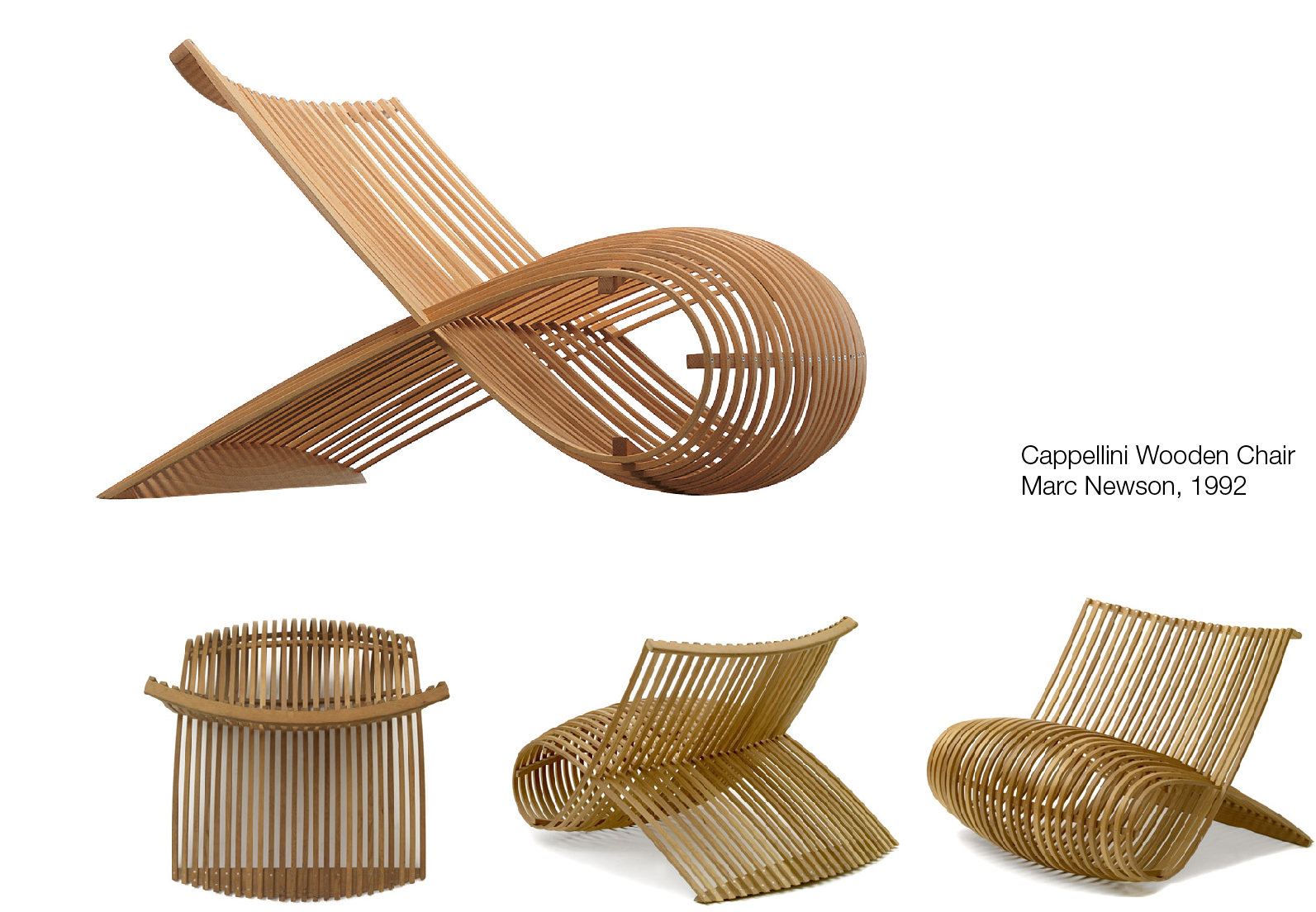 Cappellini Wooden Chair (Marc Newson by Merav Lahr) – Parametrics